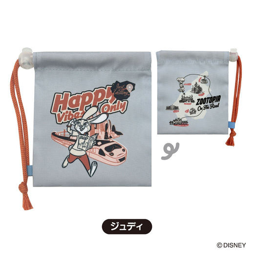 【12月発送】ディズニー　ズートピアショッパー風ミニ巾着