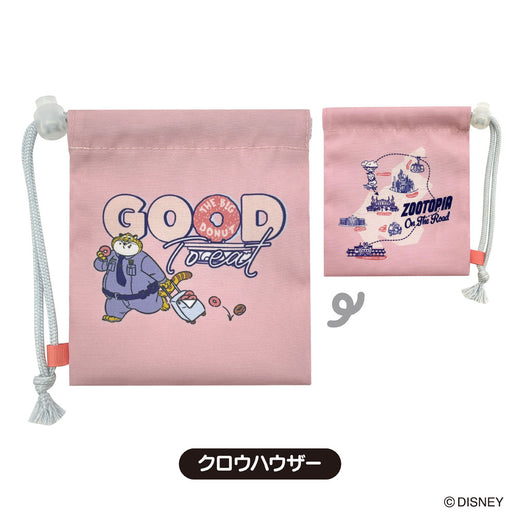 【12月発送】ディズニー　ズートピアショッパー風ミニ巾着