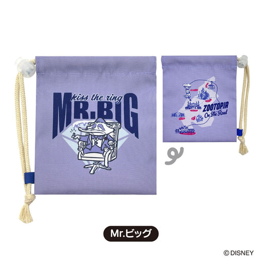 【12月発送】ディズニー　ズートピアショッパー風ミニ巾着