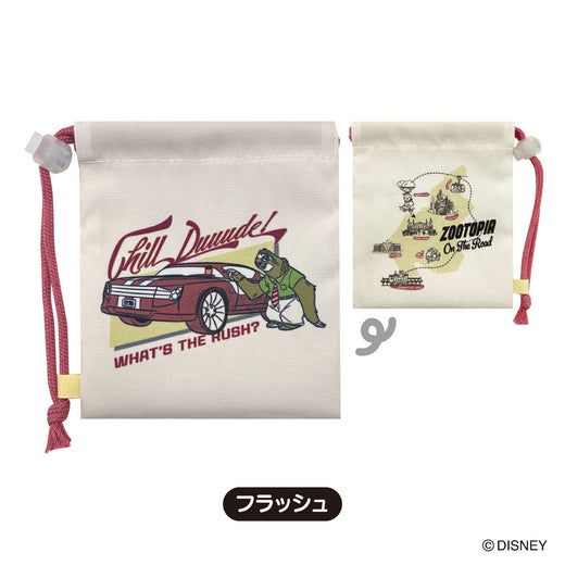 【12月発送】ディズニー　ズートピアショッパー風ミニ巾着
