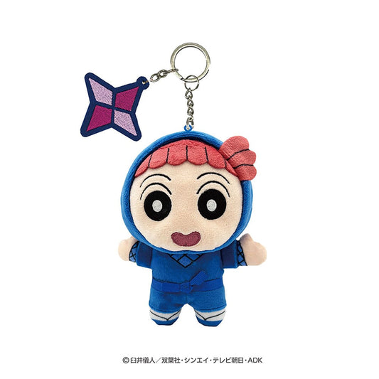 クレヨンしんちゃん　刺繍チャーム付きぬいぐるみキーリング（ネネちゃん）　