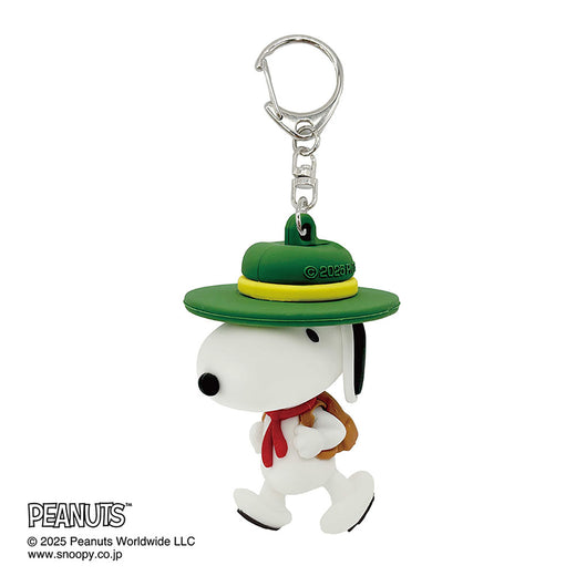 PEANUTS(ピーナッツ)　立体ラバーキーホルダー（ビーグル・スカウト）
