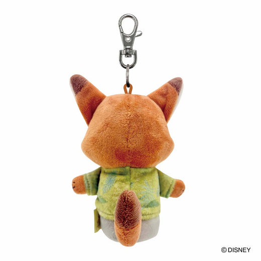 ディズニー　ぬいぐるみリールキーカバー（ズートピア・ニック）