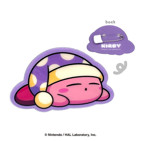 星のカービィ　ぷくっとバッジ（スリープ）