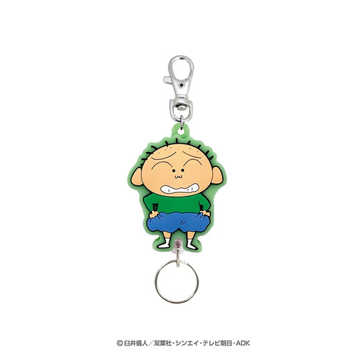 クレヨンしんちゃん　ラバーリールキーホルダー（ベイビーマサオくん）