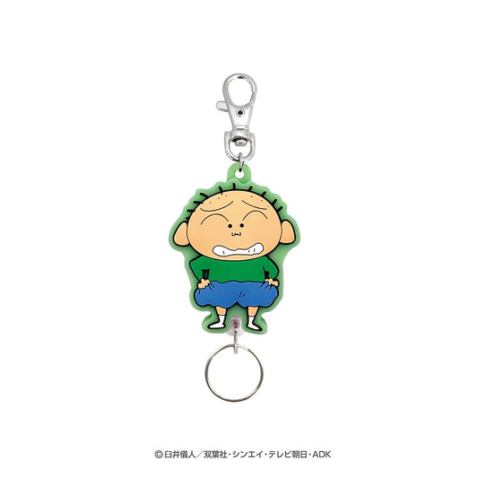 クレヨンしんちゃん ラバーリールキーホルダー(ベイビーマサオくん)