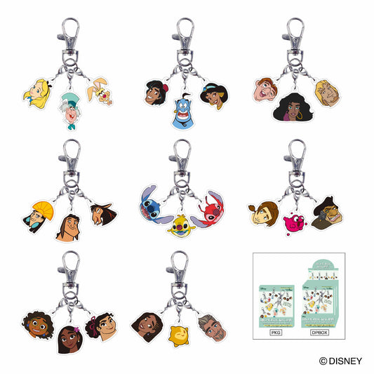【5月発送】ディズニー　トリオアクリルキーホルダー　アニメーション2