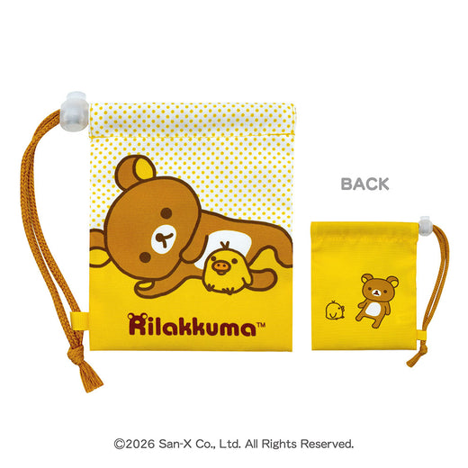 リラックマ　ショッパー風ミニ巾着（6個セット）