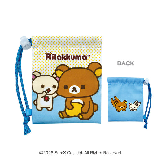 リラックマ　ショッパー風ミニ巾着（6個セット）