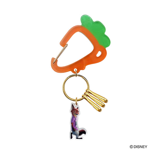 ディズニー　アクリルカラビナチャーム（ニック・ワイルド（ズートピア2））