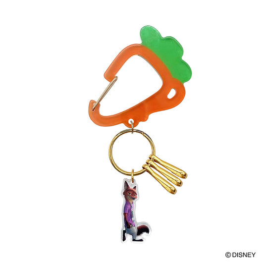 ディズニー アクリルカラビナチャーム(ニック・ワイルド(ズートピア2))