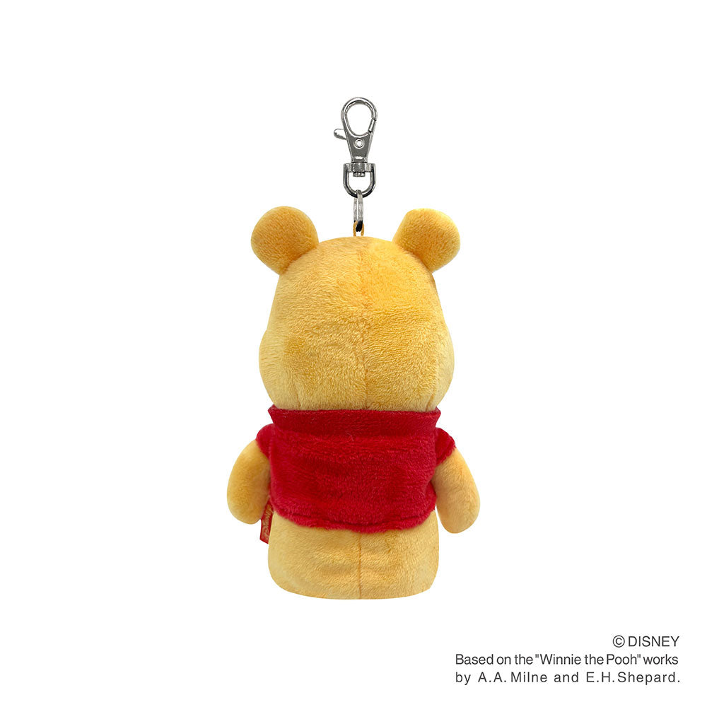 ディズニー　ぬいぐるみリールキーカバー（プー）