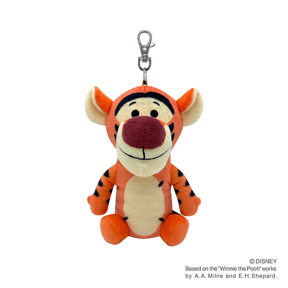 ディズニー　ぬいぐるみリールキーカバー（ティガー）