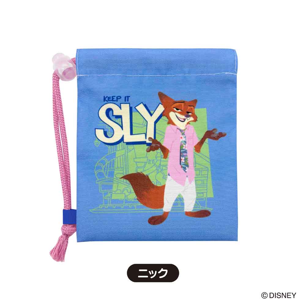 ディズニー　ズートピア2　ショッパー風ミニ巾着（8個セット）