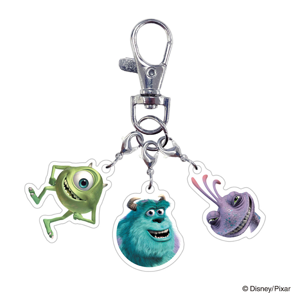 ピクサー　トリオアクリルキーホルダー　PIXARシリーズ　