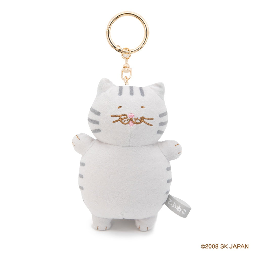 でぶねこ　ぬいぐるみキーリング（グレートラ）