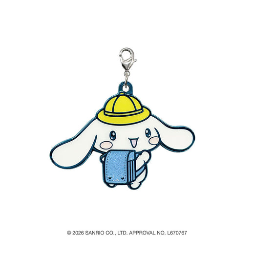 サンリオキャラクターズ　ゆめいろランドセル　キラキラメタルチャーム（シナモロール）