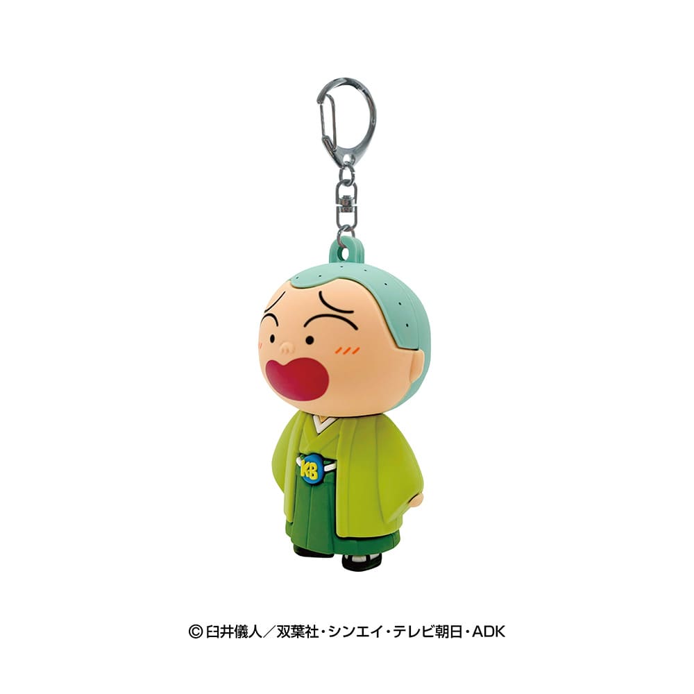 クレヨンしんちゃん　NIPPON　ART　抹茶立体ラバーキーホルダー（マサオくん）