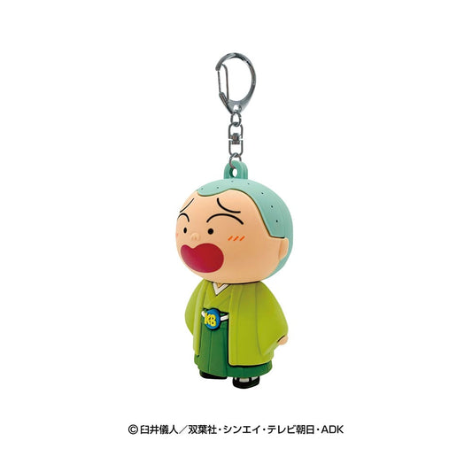 クレヨンしんちゃん　NIPPON　ART　抹茶立体ラバーキーホルダー（マサオくん）