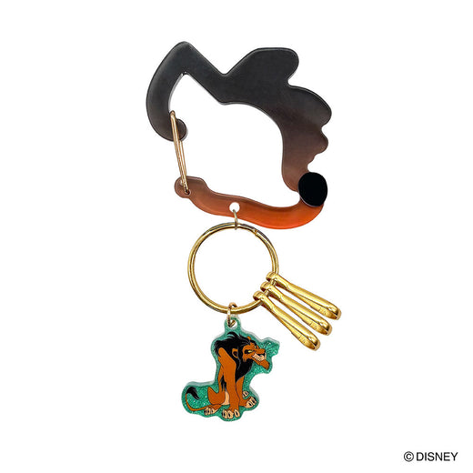 ディズニー　アクリルカラビナチャーム（スカー）