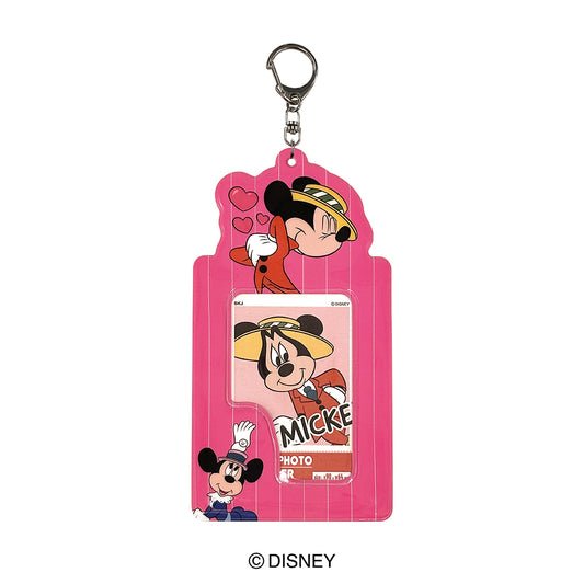 【10月発送】ディズニー　インスタントフォトキーホルダー（ミッキーの青春手帳）