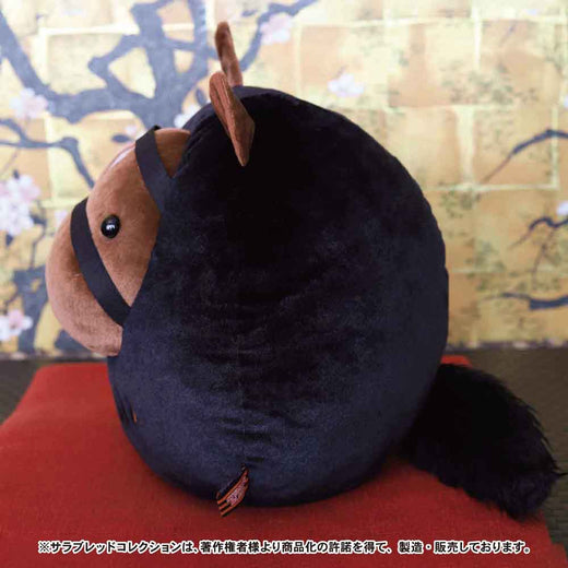 【12月発送】きゃらマルシェ限定　サラブレッドコレクション　ふわころBIGだるまぬいぐるみ（キタサンブラック）【受注生産】