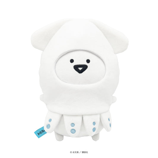 【6月発送】お文具といっしょ　ぬいぐる身（イカ）