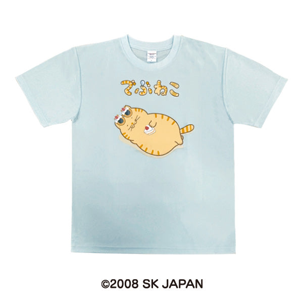 【1月発送】でぶねこ　Tシャツ（茶トラ）