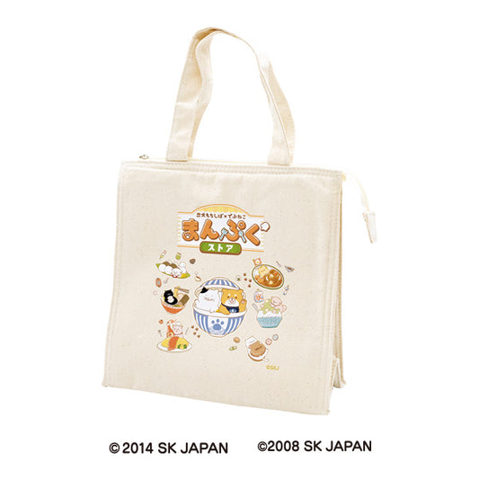 【1月発送】まんぷくストア限定　保冷トートバッグ
