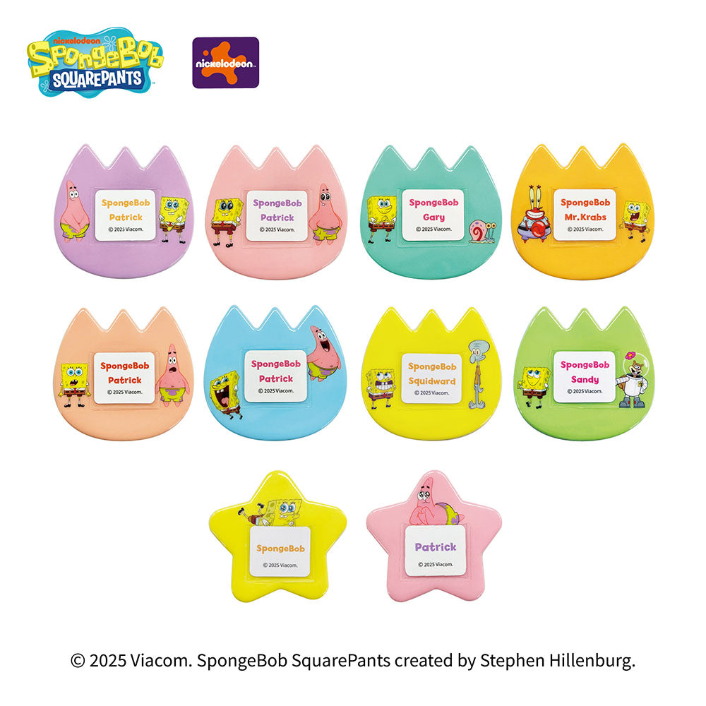 スポンジ・ボブ　ようちえんバッジ（10個セット）
