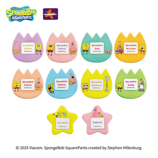 スポンジ・ボブ　ようちえんバッジ（10個セット）