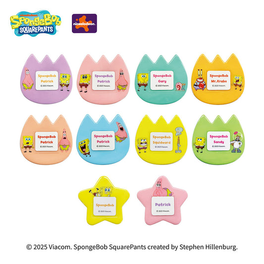 スポンジ・ボブ　ようちえんバッジ（10個セット）