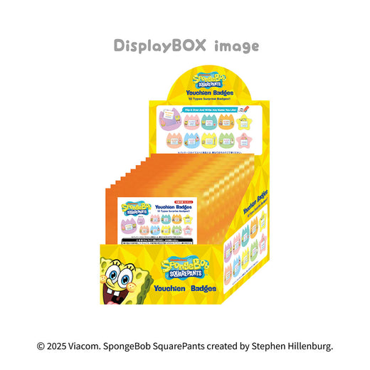 スポンジ・ボブ　ようちえんバッジ（10個セット）