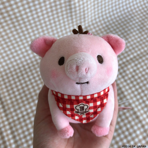 忠犬もちしば　ぬいぐるみボールチェーン（チャーム・やまと）