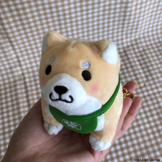 忠犬もちしば　ぬいぐるみボールチェーン（チャーム・きなこ）