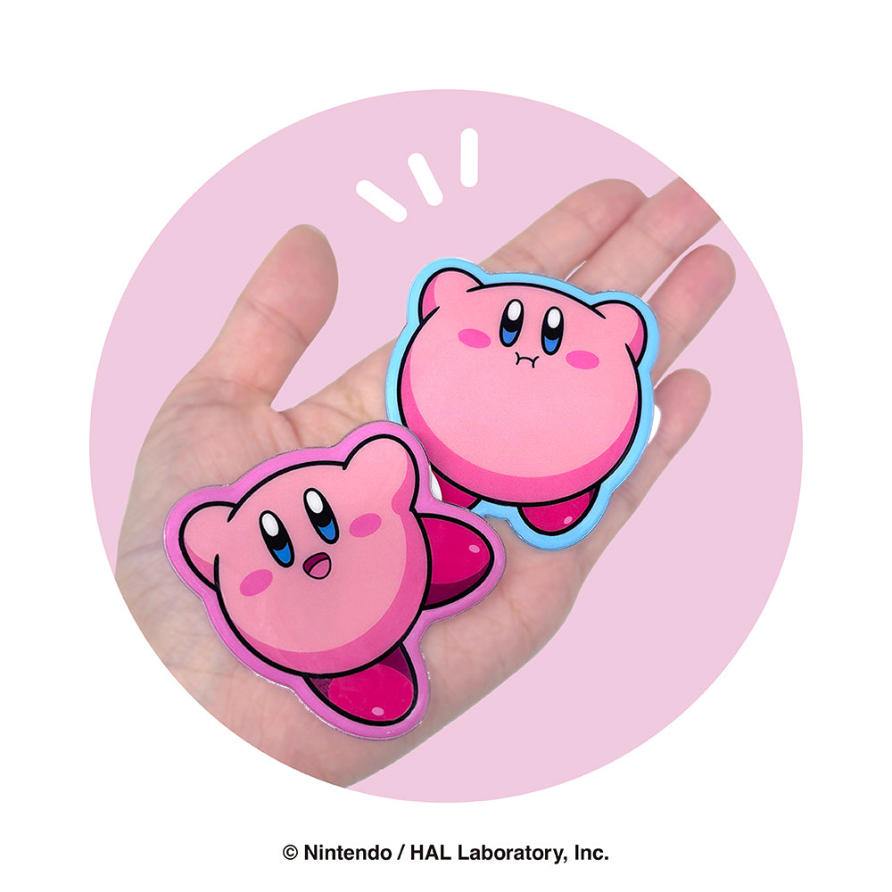 星のカービィ　ぷくっとバッジ（カービィ（にっこり））