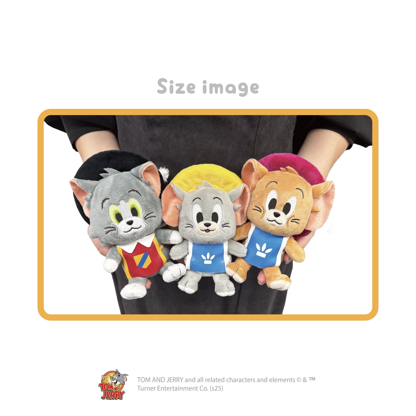 トムとジェリー　ぬいぐるみキーリング（武士道トム）