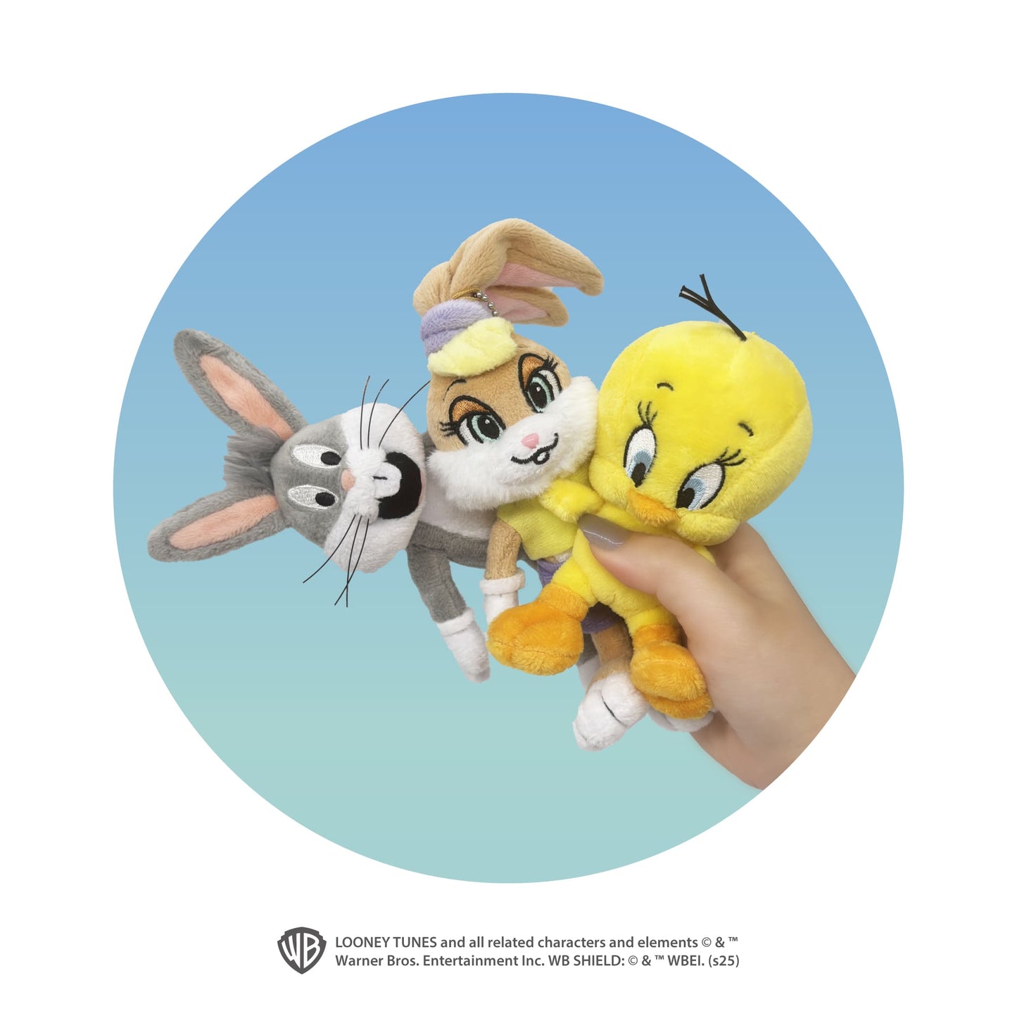 ルーニー・テューンズ　ぬいぐるみボールチェーン（トゥイーティー）