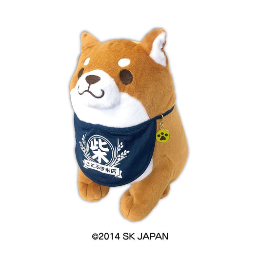 忠犬もちしば ぬいぐるみL(チャーム・おかか)
