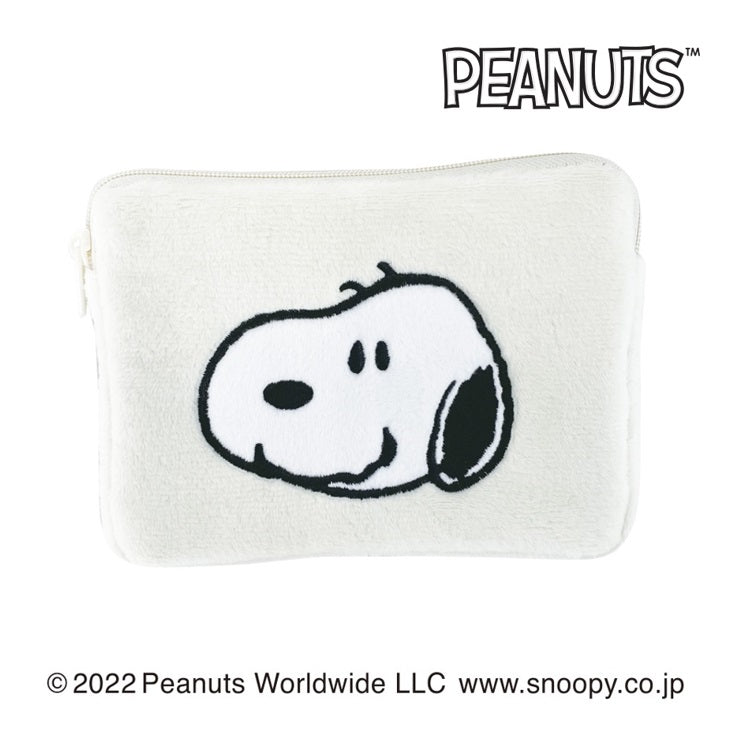 PEANUTS(ピーナッツ)　ミニティッシュポーチ付きパスケース（スヌーピー）