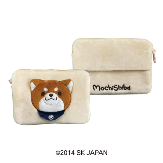 忠犬もちしば ミニティッシュポーチ(おかか)