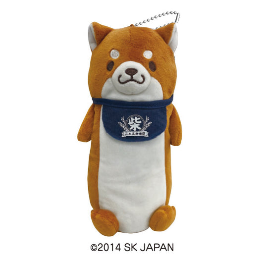 忠犬もちしば ぬいぐるみペンケース(スタンド・おかか)