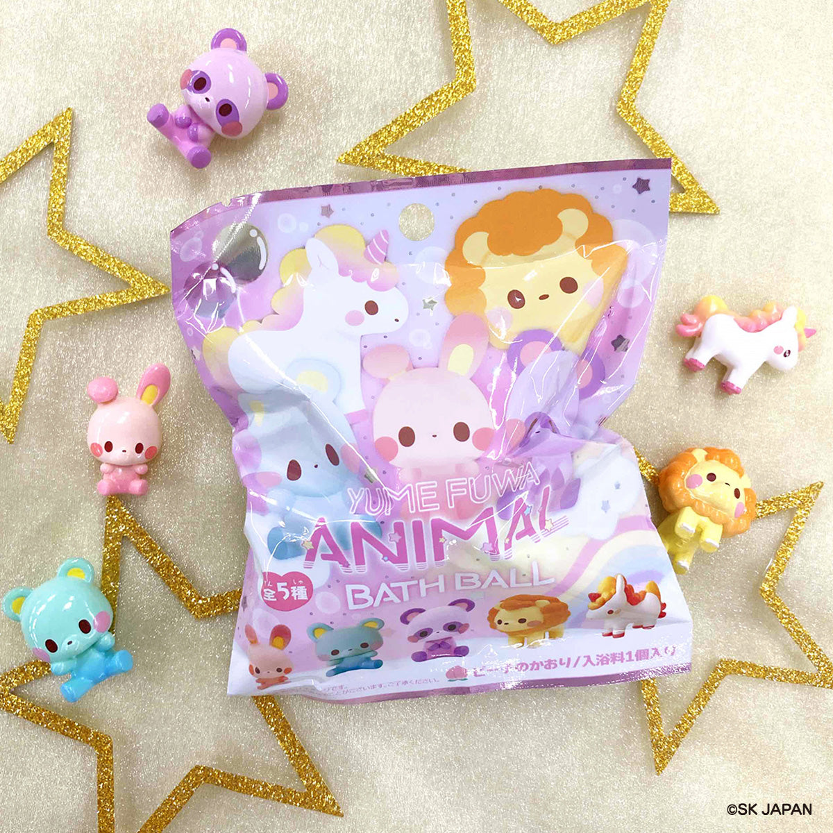 ゆめふわアニマルバスボール　