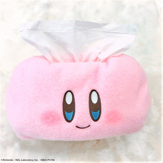 星のカービィ　ぷわふわシリーズ　フェイスティッシュカバー（にっこり）